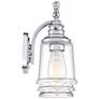 3_Quoizel Grant 23" Wide Polished Chrome 3-Light Bath Light more views