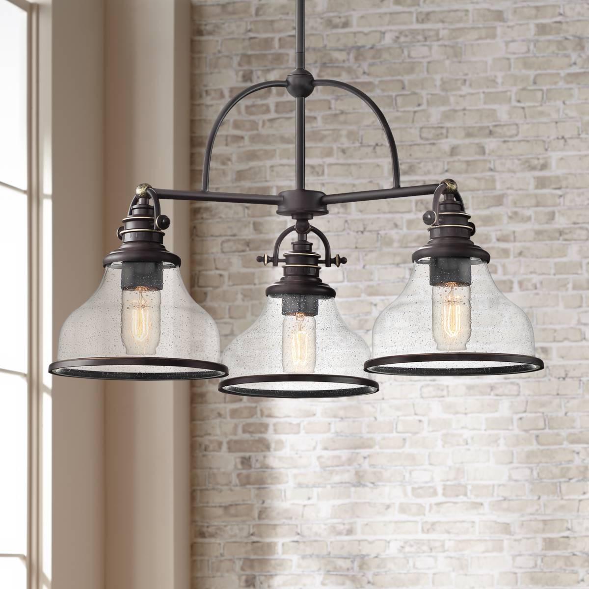 Kasy Modern 3-Light Linear Chandelier Glass Island Pendant For Dining Room L 18.1 W 4.7 H 8 Kasy Modern 3-Light Linear Chandelier Glass Island Pendant For Dining Room L 18.1 W 4.7 H 8