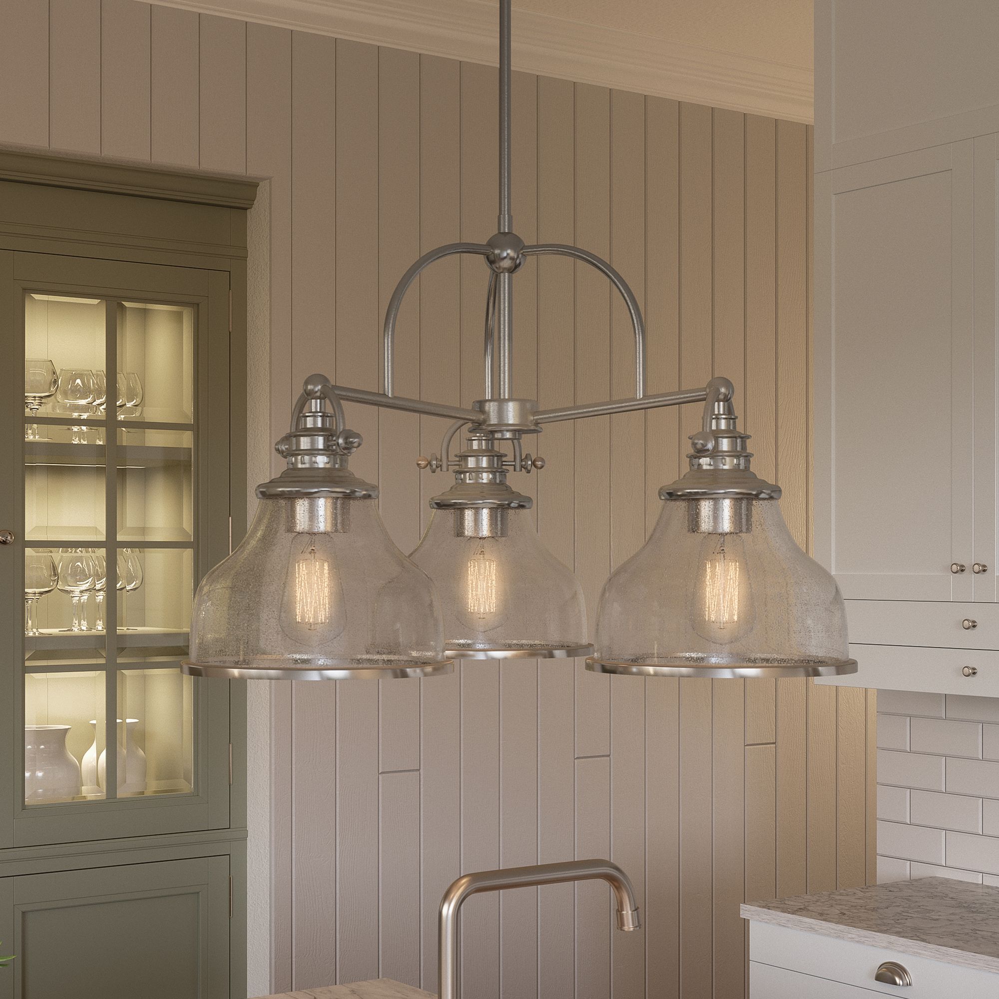 Quoizel Grant Brushed Nickel Collection