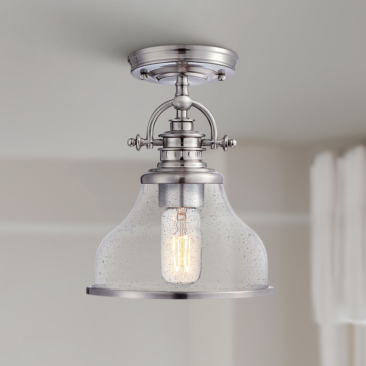 Quoizel Grant Brushed Nickel Collection