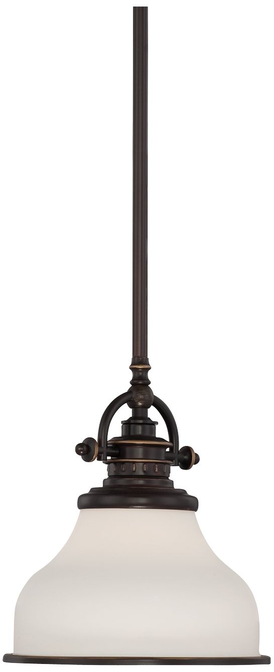 Quoizel Grant Rod-Hung Palladian Bronze Mini Pendant - #3F673