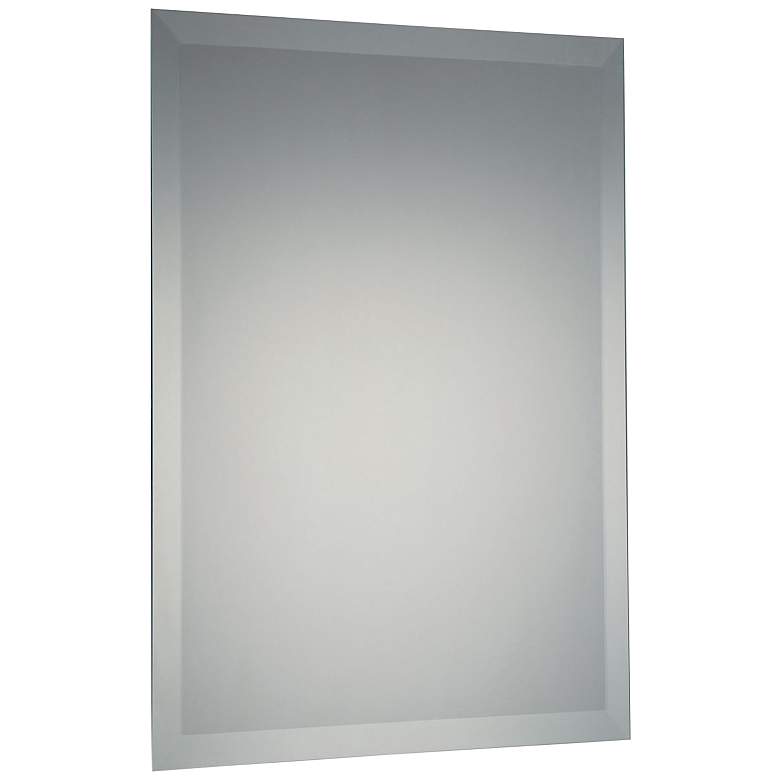 Image 4 Quoizel Greystone Steel 22 inch x 28 inch Rectangle Wall Mirror more views