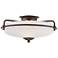 Quoizel Griffin 17" Wide Large Bronze Floating Bowl Ceiling Light