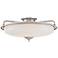 Quoizel Griffin 21" Wide Extra Large Nickel Floating Ceiling Light