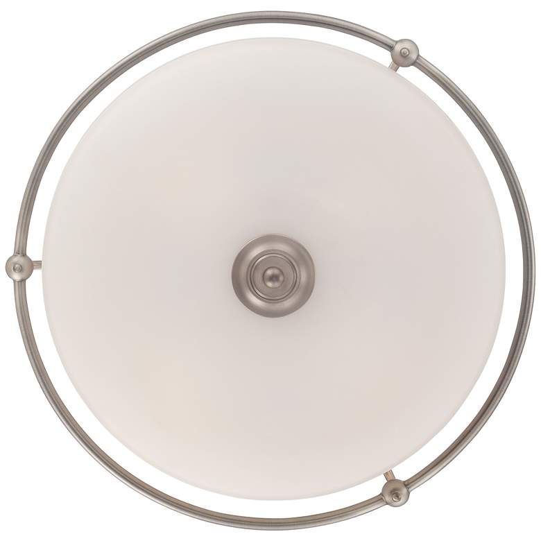 Image 4 Quoizel Griffin 21" Wide Extra Large Nickel Floating Ceiling Light more views