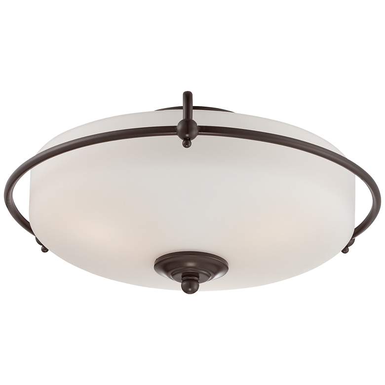 Quoizel Griffin Large Bronze Floating Ceiling Light more views