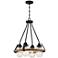 Quoizel Guilford 20" Wide Gray Ash 4-Light Pendant Light