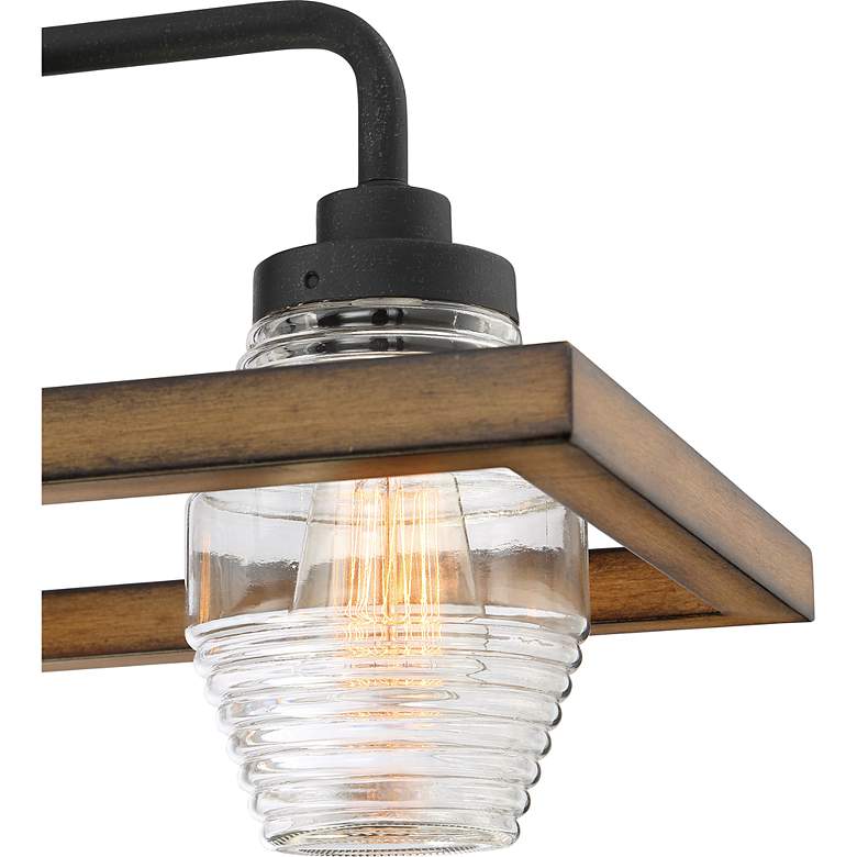 Image 5 Quoizel Guilford 39 1/2" Wide Gray Ash 5-Light Island Pendant more views