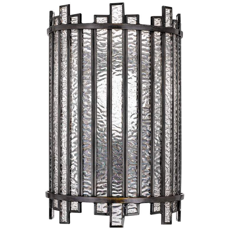 Image 1 Quoizel Hartman 10" High Matte Black Wall Sconce