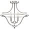 Quoizel Harvel 16"W Polished Nickel 4-Light Ceiling Light