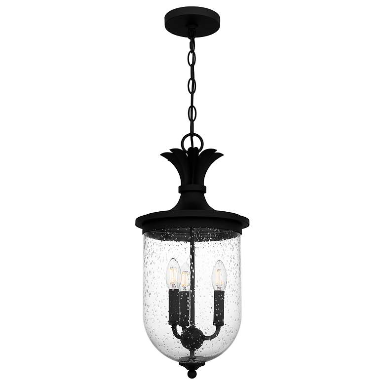Image 3 Quoizel Havana 10" Wide Earth Black 3-Light Mini Pendant more views