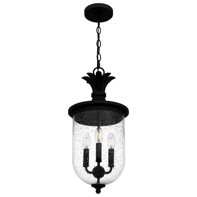 Image 4 Quoizel Havana 10" Wide Earth Black 3-Light Mini Pendant more views