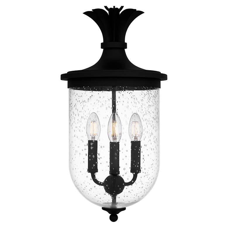 Image 5 Quoizel Havana 10" Wide Earth Black 3-Light Mini Pendant more views