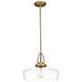 3_Quoizel Haven 14" Wide Aged Brass Pendant Light