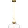 5_Quoizel Haven 14" Wide Aged Brass Pendant Light more views