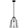Quoizel Haverford 12 1/2" Wide Rustic Black Mini Pendant