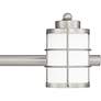 4_Quoizel Hazlett 31" Wide Brushed Nickel 4-Light Bath Light more views