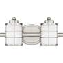 2_Quoizel Hazlett 6 3/4"H Brushed Nickel 2-Light Wall Sconce more views