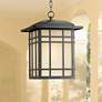 1_Quoizel Hillcrest 18" High Bronze Outdoor Hanging Light