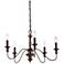 Quoizel Holbrook 24" Wide Tuscan Brown 5-Light Chandelier