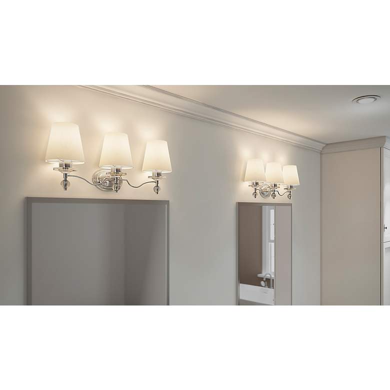 Image 3 Quoizel Hollister 23" Wide Polished Chrome 3-Light Bath Light more views
