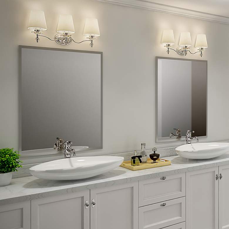 Image 5 Quoizel Hollister 23" Wide Polished Chrome 3-Light Bath Light more views