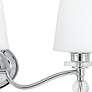 Quoizel Hollister 23" Wide Polished Chrome 3-Light Bath Light