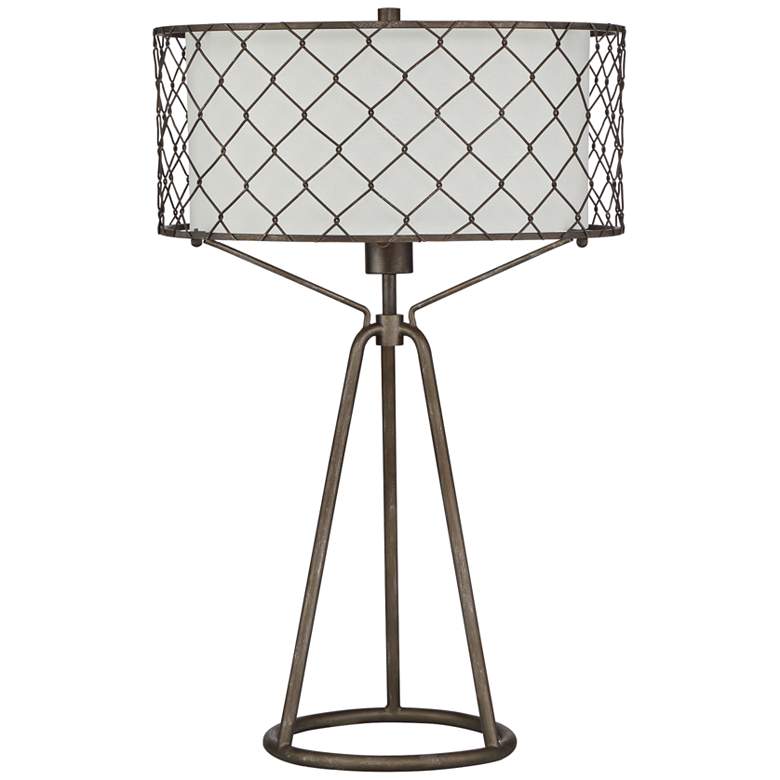 Image 1 Quoizel Homestead Bronze Steel Table Lamp