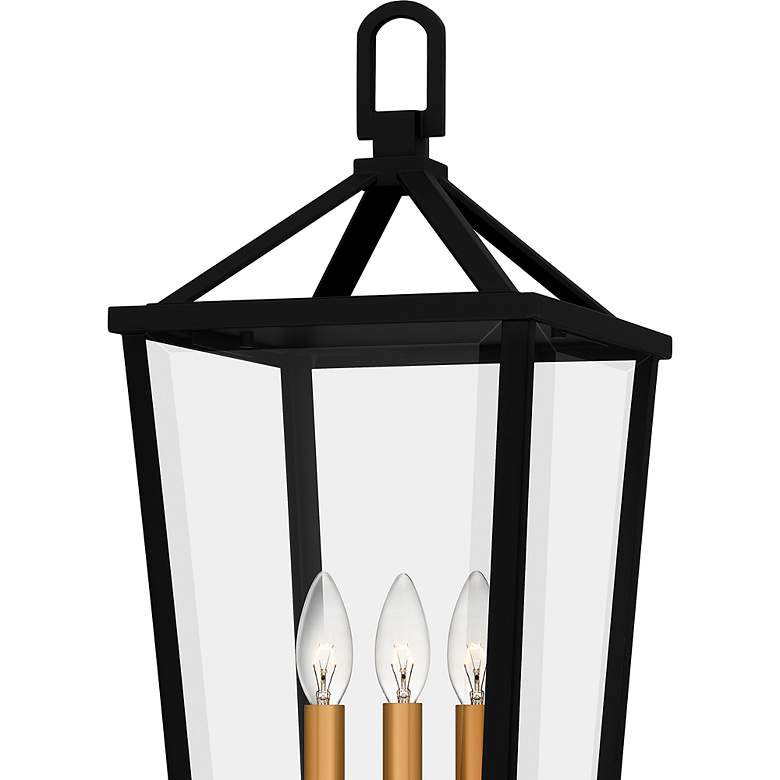 Image 5 Quoizel Hull 25 1/4" High Matte Black Outdoor Post Light more views