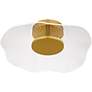 5_Quoizel Ibis 17 1/2" Wide Brushed Gold LED Ceiling Light more views