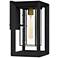 Quoizel Infinger 15 3/4" High Earth Black Outdoor Wall Light