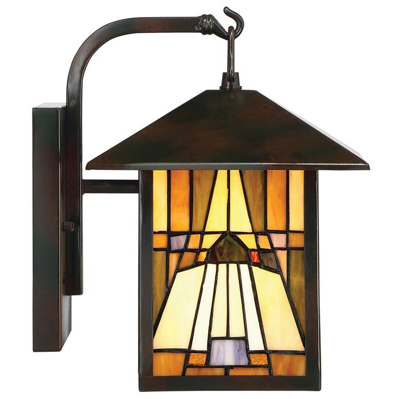 Image 4 Quoizel Inglenook 11 3/4" High Valiant Bronze Outdoor Wall Light more views
