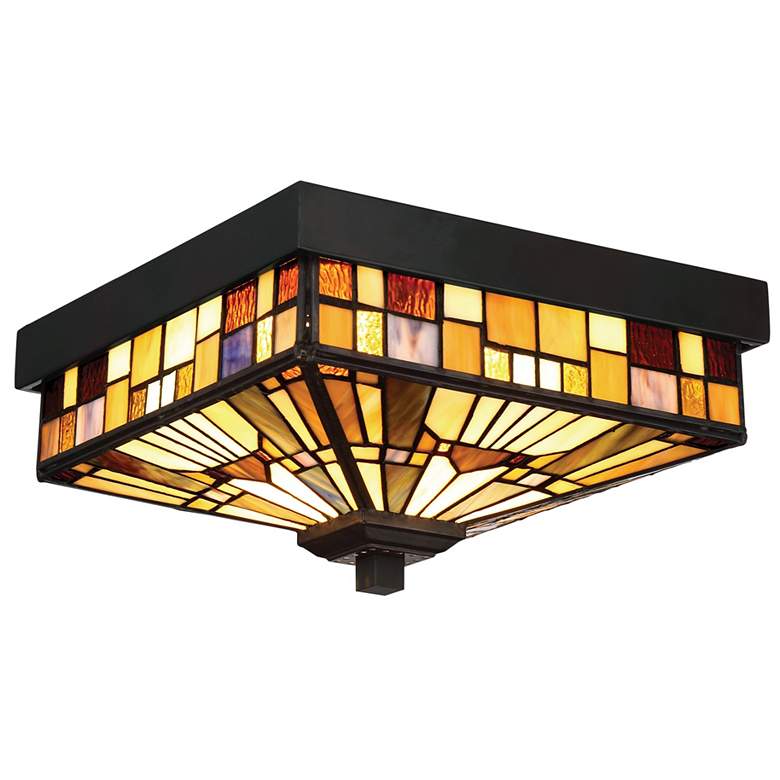 Image 2 Quoizel Inglenook 11" Wide Valiant Bronze Outdoor Ceiling Light