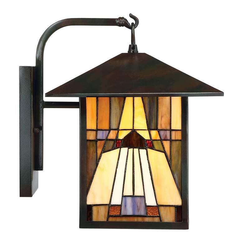 Image 4 Quoizel Inglenook 14" High Valiant Bronze Outdoor Wall Light more views