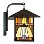 4_Quoizel Inglenook 14" High Valiant Bronze Outdoor Wall Light more views