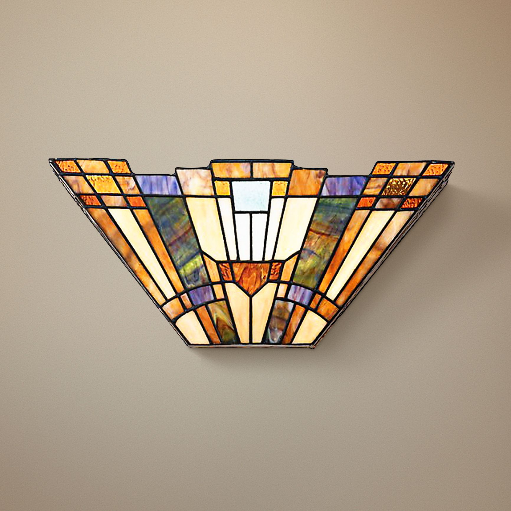 tiffany glass sconces