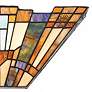 Thumbnail3 of Quoizel Inglenook 16" Wide Tiffany-Style Pocket Wall Sconce more views
