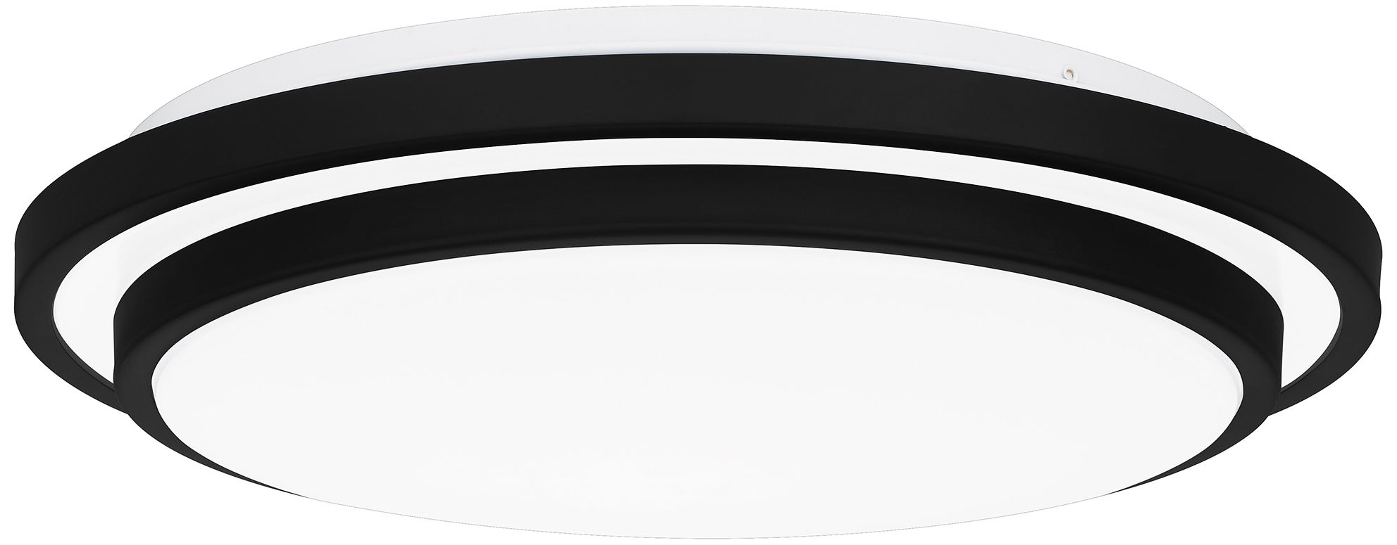Quoizel Irving 16" Wide Matte Black LED Ceiling Light