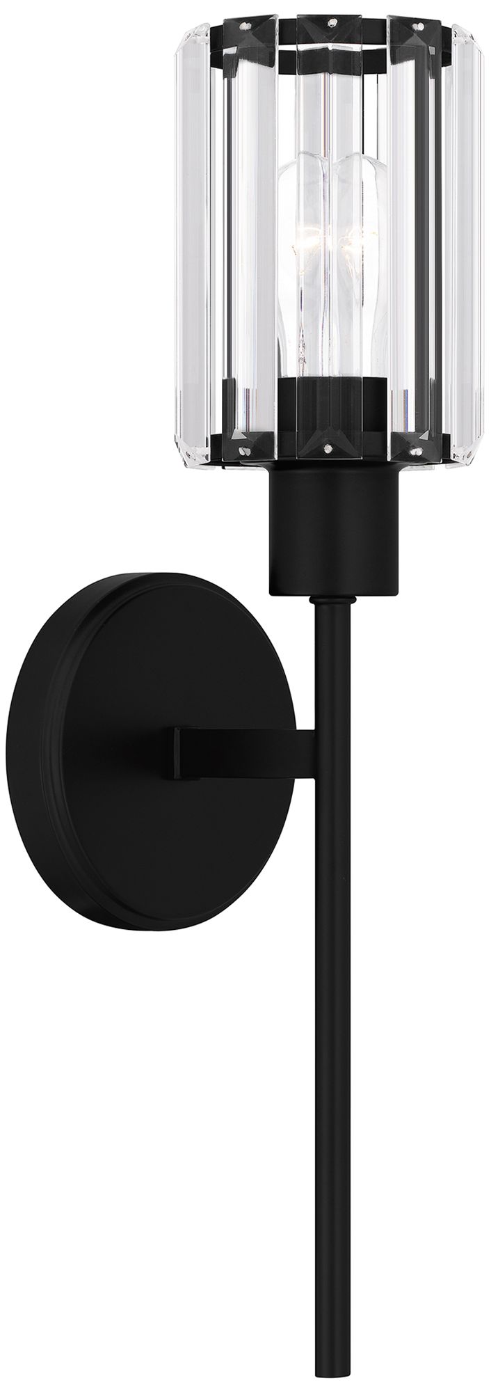 Image 2 Quoizel Isla 17" High Matte Black Wall Sconce