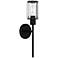 Quoizel Isla 17" High Matte Black Wall Sconce