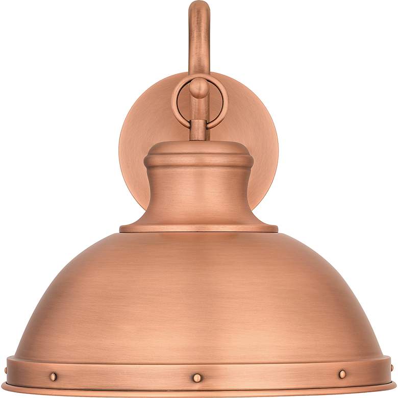 Image 3 Quoizel Jameson 14" High Aged Copper Outdoor Wall Light more views