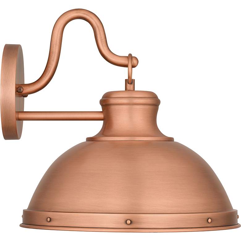 Image 4 Quoizel Jameson 14" High Aged Copper Outdoor Wall Light more views