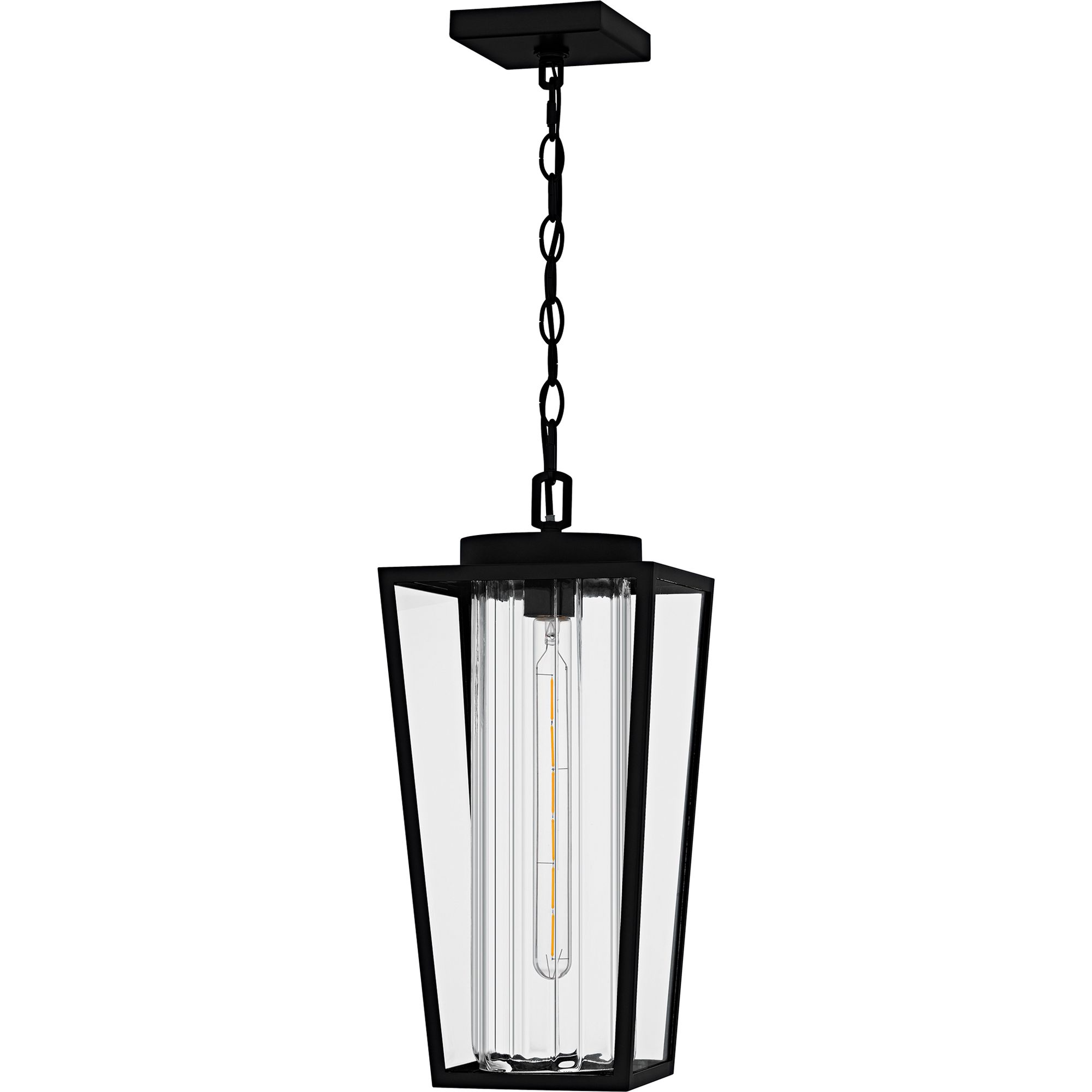 Image 2 Quoizel Jett 18 3/4" High Matte Black Outdoor Hanging Light more views