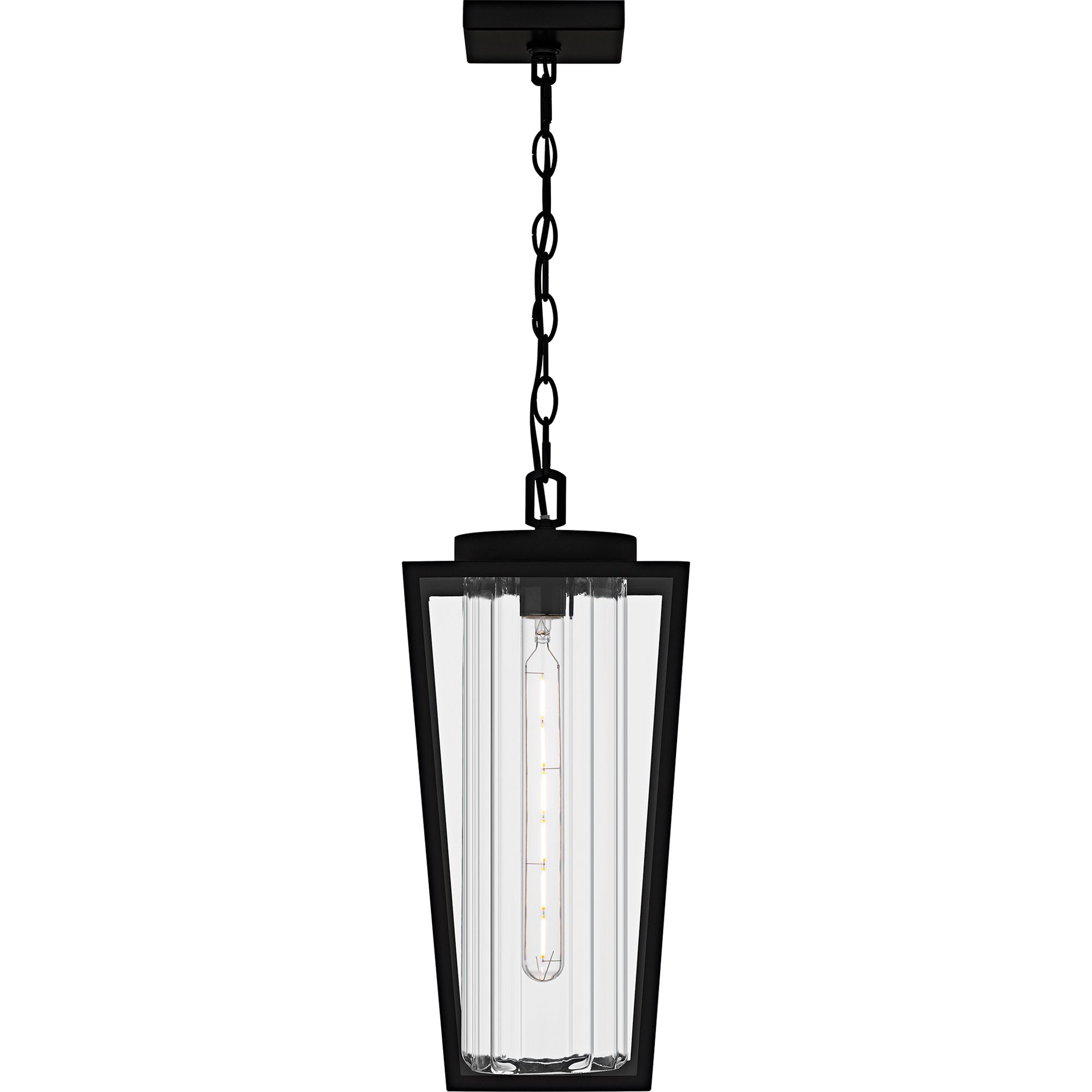 Image 3 Quoizel Jett 18 3/4" High Matte Black Outdoor Hanging Light more views