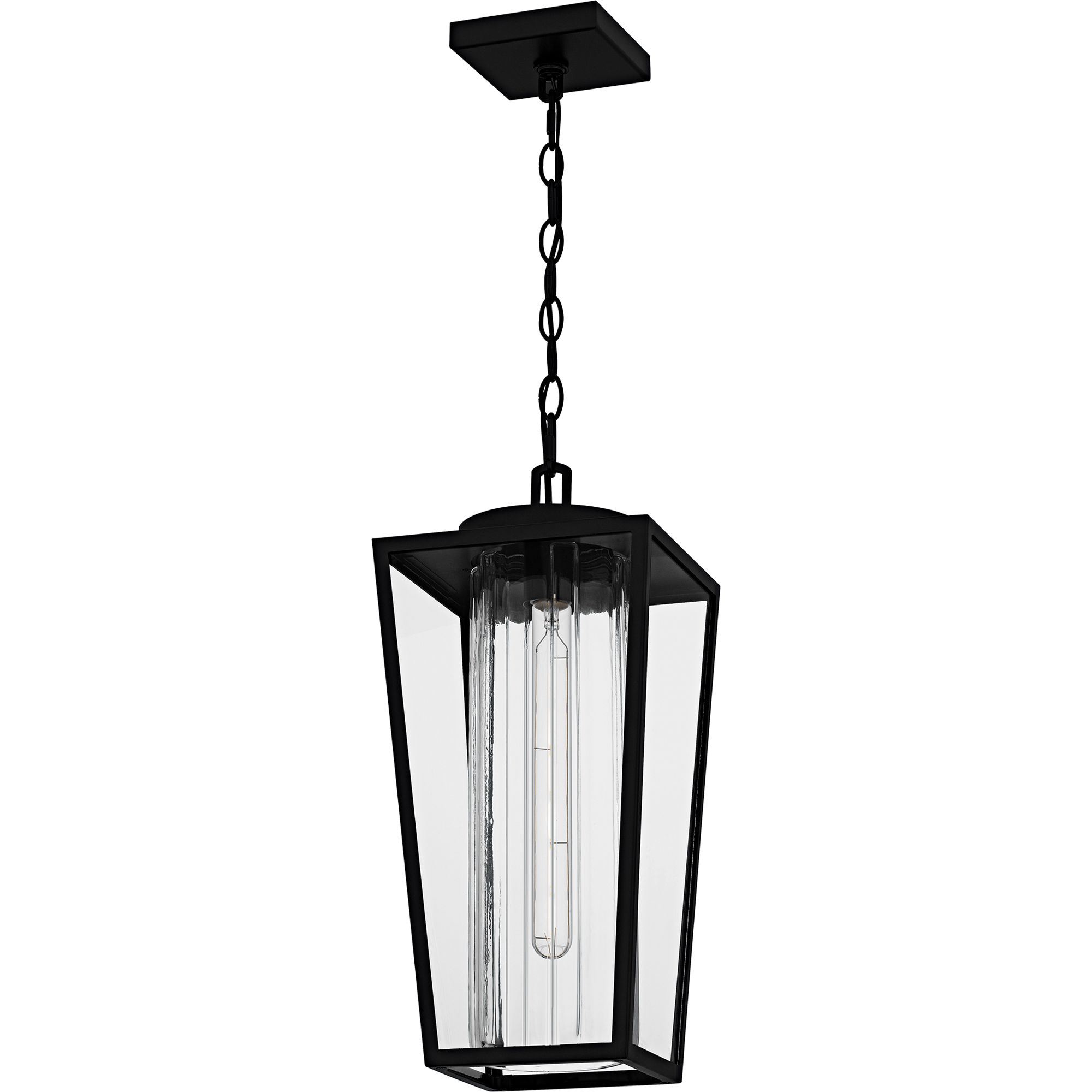 Image 4 Quoizel Jett 18 3/4" High Matte Black Outdoor Hanging Light more views