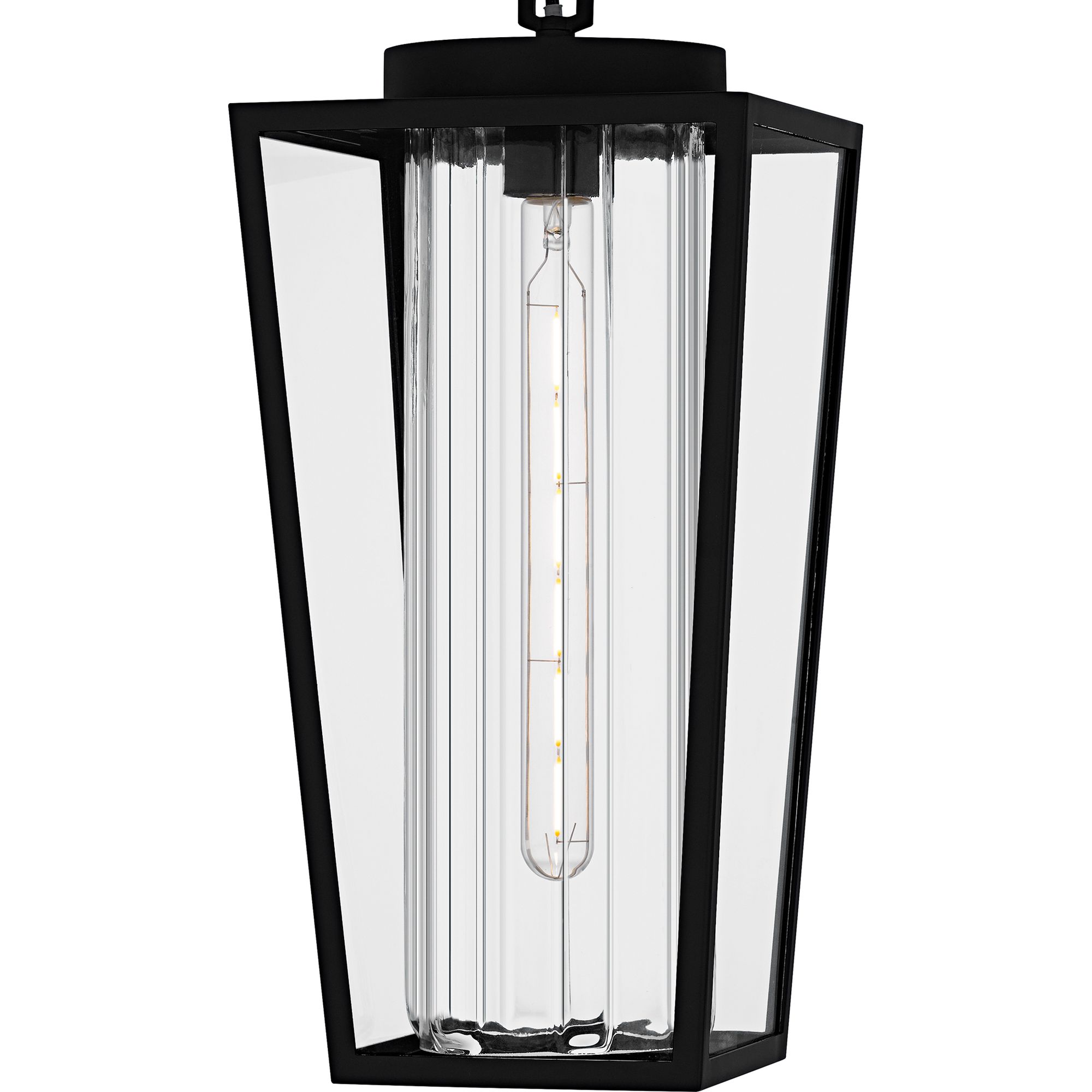 Image 5 Quoizel Jett 18 3/4" High Matte Black Outdoor Hanging Light more views