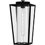 5_Quoizel Jett 18 3/4" High Matte Black Outdoor Hanging Light more views