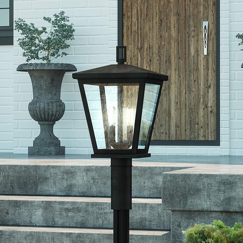 Image 1 Quoizel Joffrey 17 3/4" High Outdoor Post Mount Light