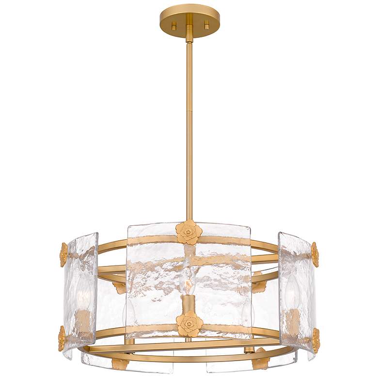 Image 1 Quoizel Jolie 21" Wide Light Gold 6-Light Pendant