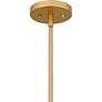 6_Quoizel Jolie 21" Wide Light Gold 6-Light Pendant more views